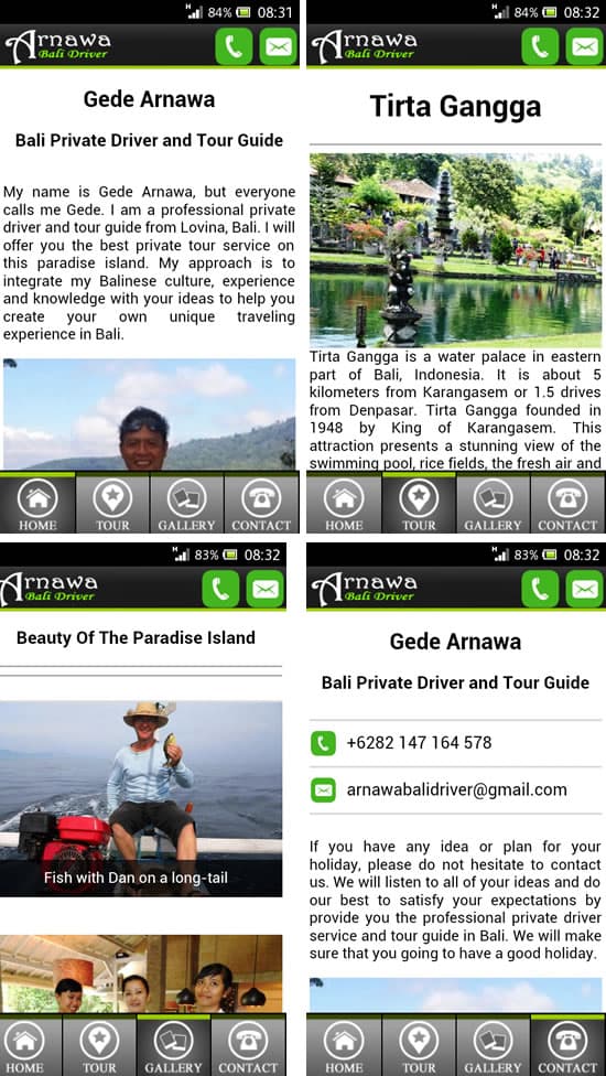Aplikasi Android Bali Tour Guide