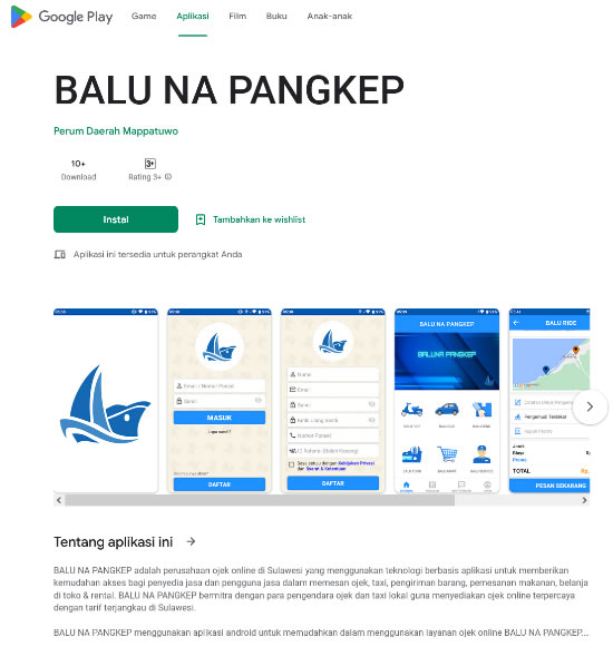 Ojek Online BALU NA PANGKEP