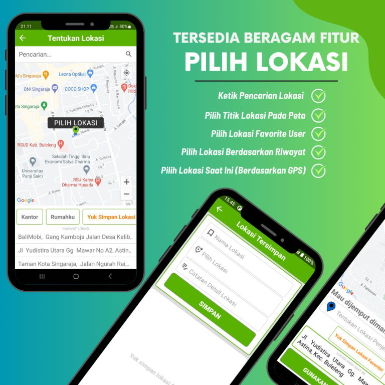 Jasa Buat Aplikasi Sistem Informasi Geografis Android IOS